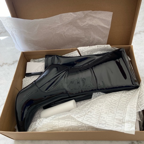 New Steve Madden Tava Over the Knee Boot Black Women Steve Madden over the knee boots.